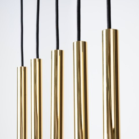 Sollux Lighting Lampa Wisząca PASTELO 5L złoty połysk