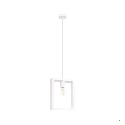Sollux Lighting Lampa wisząca ARIES biała