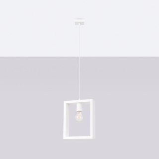 Sollux Lighting Lampa wisząca ARIES biała