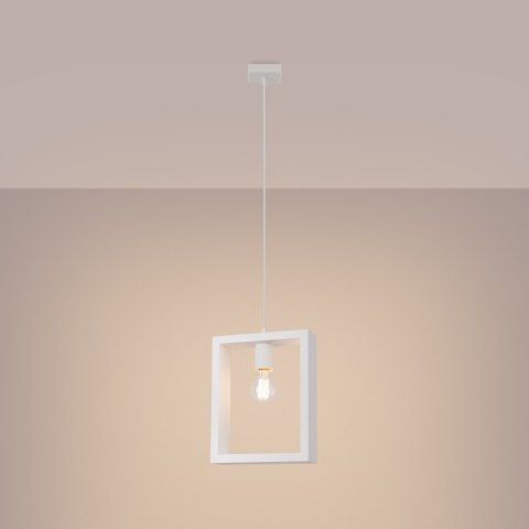 Sollux Lighting Lampa wisząca ARIES biała