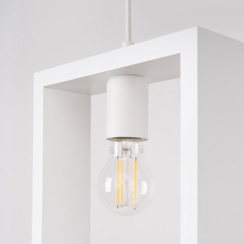 Sollux Lighting Lampa wisząca ARIES biała