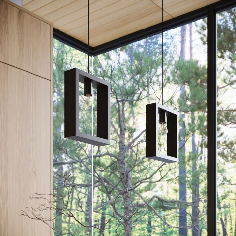 Sollux Lighting Lampa wisząca ARIES wenge
