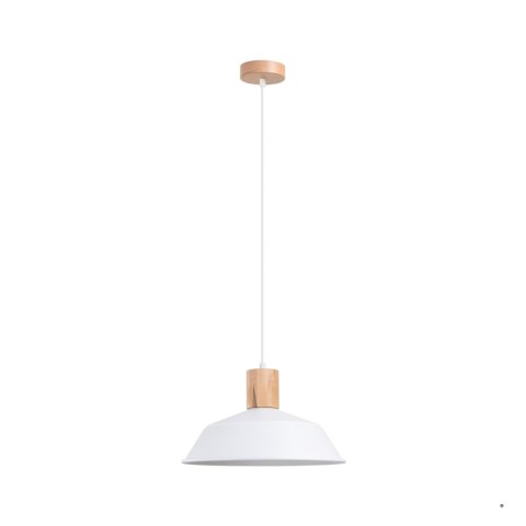 Sollux Lighting Lampa wisząca FANO biała