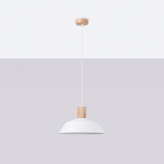 Sollux Lighting Lampa wisząca FANO biała