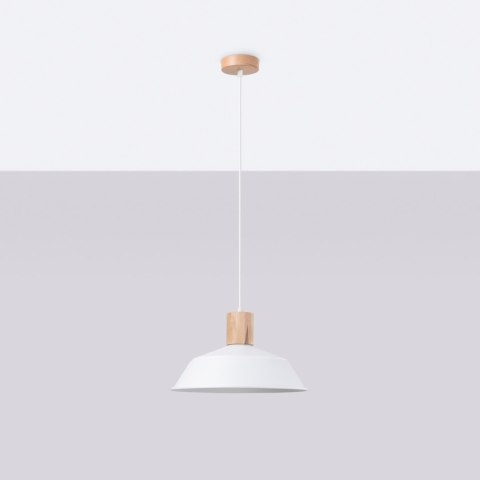 Sollux Lighting Lampa wisząca FANO biała