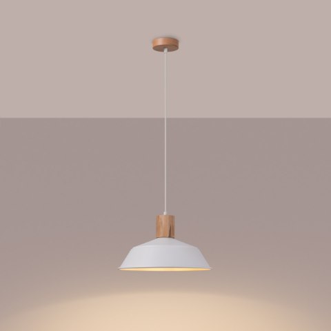 Sollux Lighting Lampa wisząca FANO biała