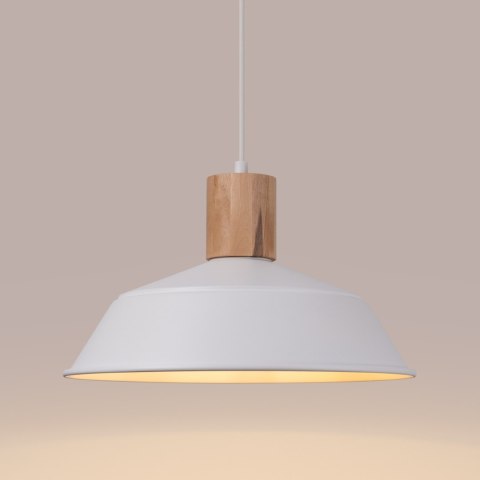 Sollux Lighting Lampa wisząca FANO biała