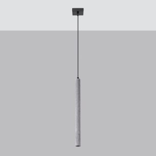 Sollux Lighting Lampa wisząca PASTELO 1 beton