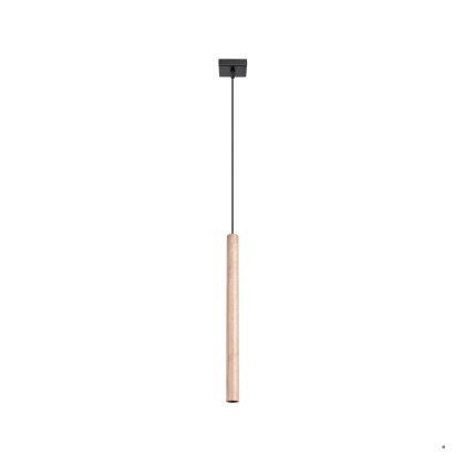 Sollux Lighting Lampa wisząca PASTELO 1 drewno