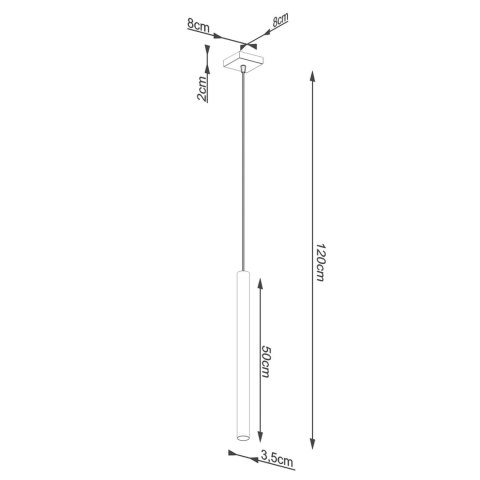 Sollux Lighting Lampa wisząca PASTELO 1 drewno