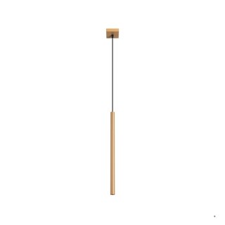 Sollux Lighting Lampa wisząca PASTELO 1 złota