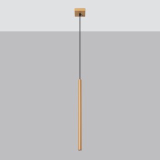 Sollux Lighting Lampa wisząca PASTELO 1 złota