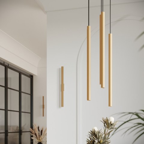 Sollux Lighting Lampa wisząca PASTELO 2 złota