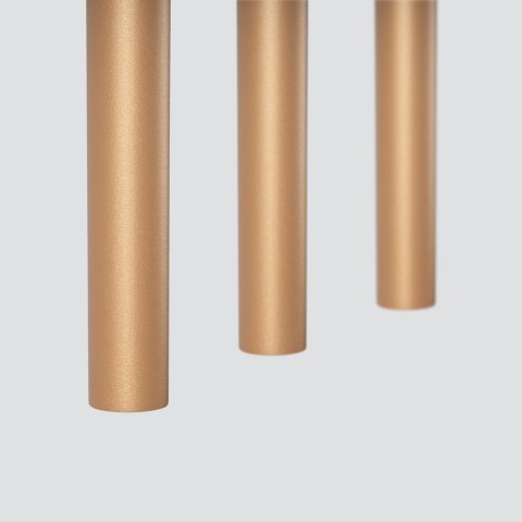 Sollux Lighting Lampa wisząca PASTELO 3L złota