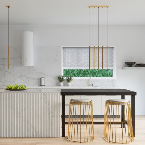 Sollux Lighting Lampa wisząca PASTELO 5L złota