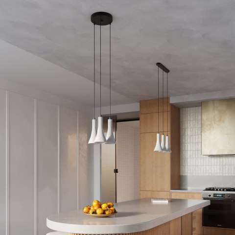 Sollux Lighting Lampa wisząca REA 2 beton