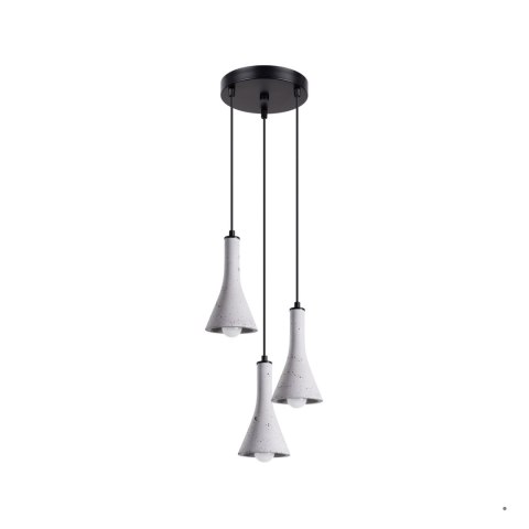 Sollux Lighting Lampa wisząca REA 3P beton