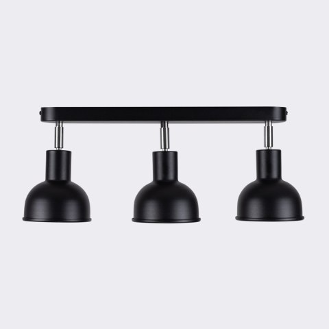 Sollux Lighting Plafon ELBA 3 czarny