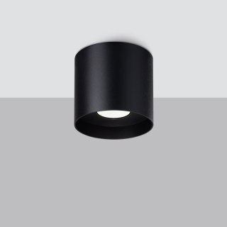 Sollux Lighting Plafon MIKA czarny