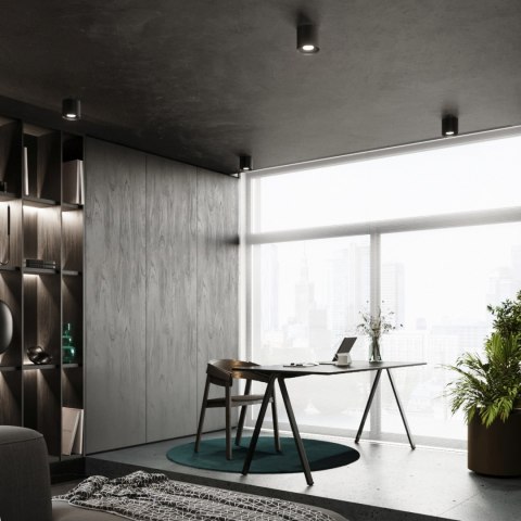 Sollux Lighting Plafon MIKA czarny