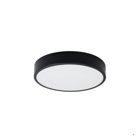 Sollux Lighting Plafon ONYX 40 czarny LED 3000K