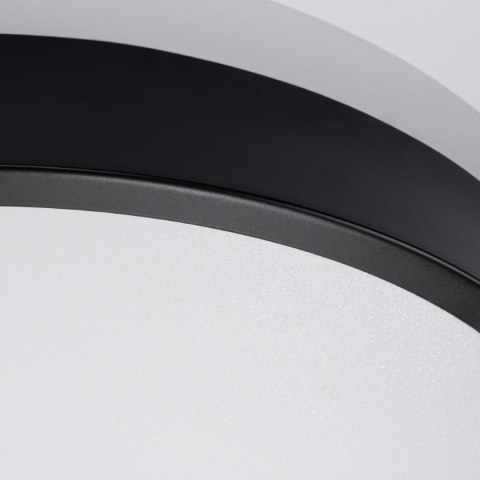 Sollux Lighting Plafon ONYX 40 czarny LED 3000K