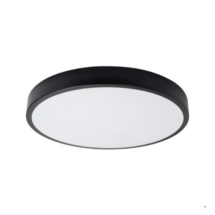 Sollux Lighting Plafon ONYX 60 czarny LED 3000K