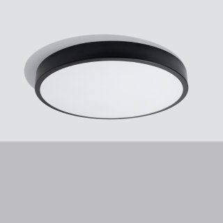 Sollux Lighting Plafon ONYX 60 czarny LED 3000K