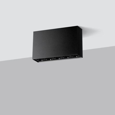 Sollux Lighting Plafon SOLE czarny LED