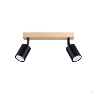 Sollux Lighting Plafon VERDO 2 czarny