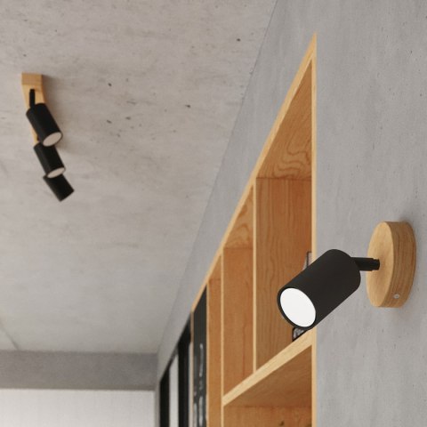 Sollux Lighting Plafon VERDO 3P czarny