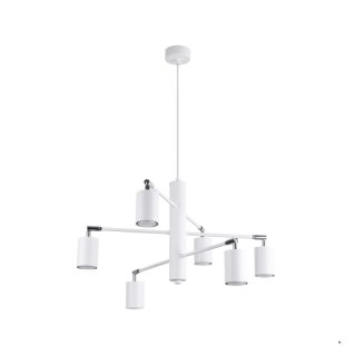 Sollux Lighting Żyrandol LEMMI 6 biały