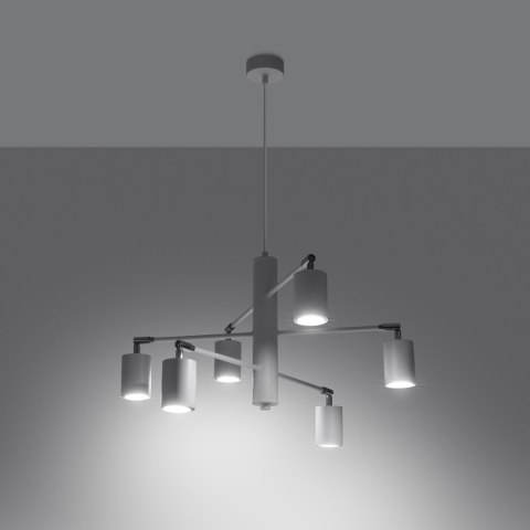 Sollux Lighting Żyrandol LEMMI 6 biały