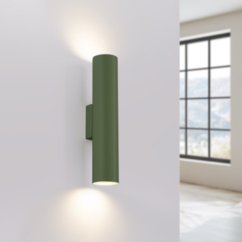 Sollux Lighting Kinkiet LAGOS 2 zielony oliwkowy