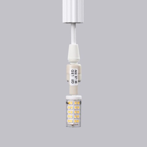 Sollux Lighting Lampa wisząca ARCHE 1 biała