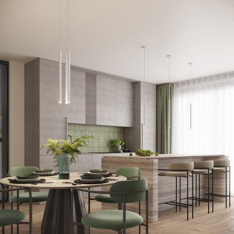 Sollux Lighting Lampa wisząca ARCHE 1 biała