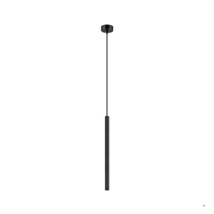 Sollux Lighting Lampa wisząca ARCHE 1 czarna