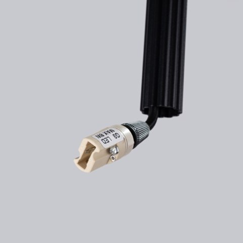 Sollux Lighting Lampa wisząca ARCHE 1 czarna