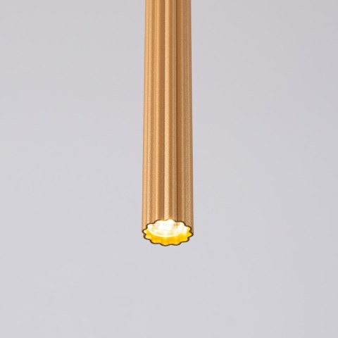 Sollux Lighting Lampa wisząca ARCHE 1 złota