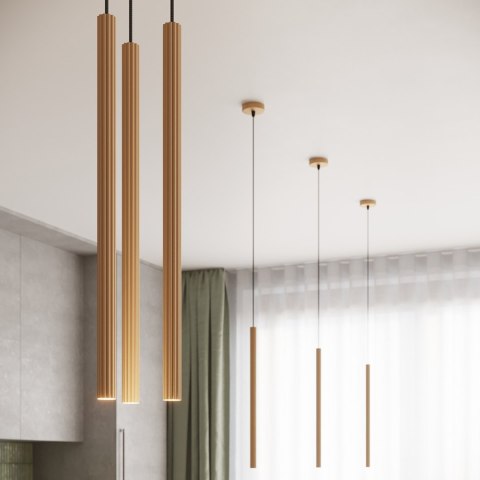 Sollux Lighting Lampa wisząca ARCHE 1 złota