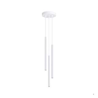 Sollux Lighting Lampa wisząca ARCHE 3P biała