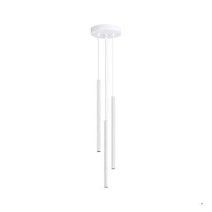 Sollux Lighting Lampa wisząca ARCHE 3P biała