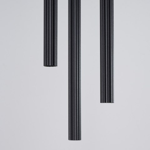 Sollux Lighting Lampa wisząca ARCHE 3P czarna