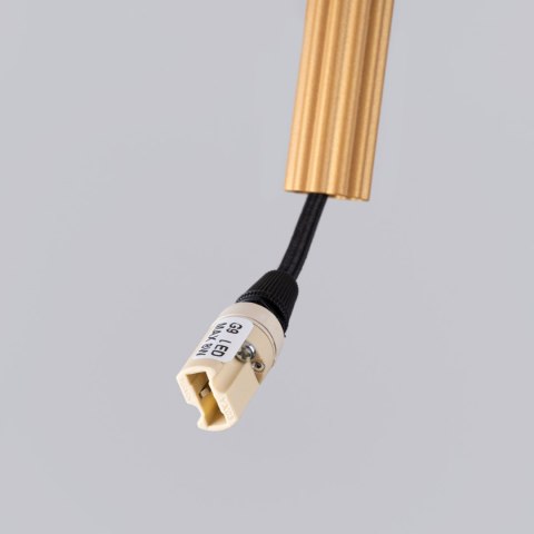 Sollux Lighting Lampa wisząca ARCHE 3P złota