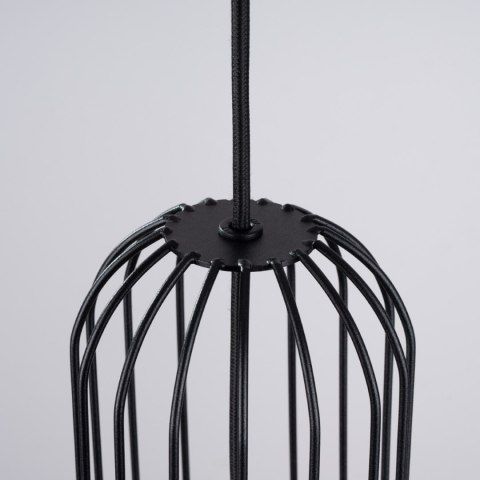 Sollux Lighting Lampa wisząca BRINA 1 czarna