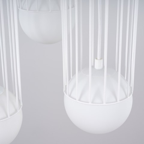 Sollux Lighting Lampa wisząca BRINA 3P biała