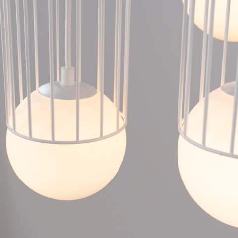 Sollux Lighting Lampa wisząca BRINA 3P biała
