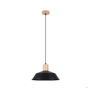 Sollux Lighting Lampa wisząca FANO czarna