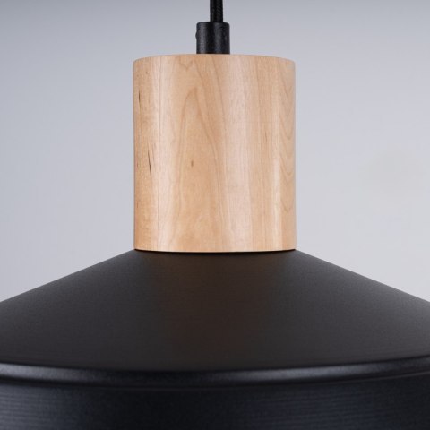 Sollux Lighting Lampa wisząca FANO czarna