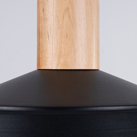Sollux Lighting Lampa wisząca FANO czarna